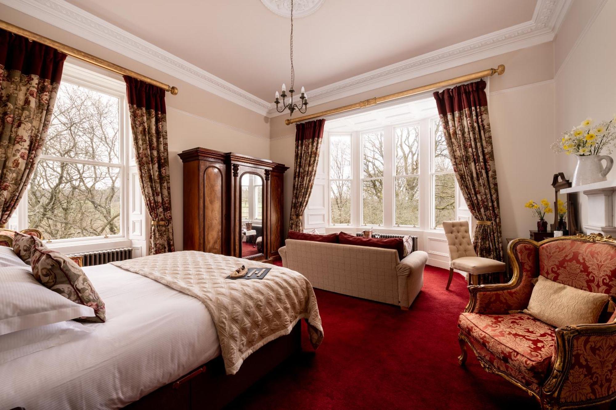 Bed and Breakfast Nithbank Country Estate 5 Star Gold à Thornhill  Extérieur photo